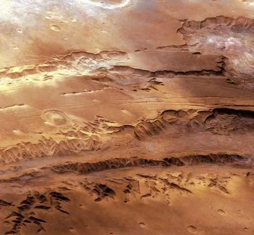 Multi-frame mosaic of West Chandor Chasma