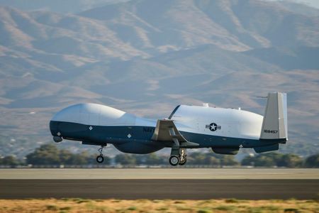 Northrop Grumman's MQ-4C Triton is the Navy's new unmanned vehicle for "Broad Area Maritime Surveillance."