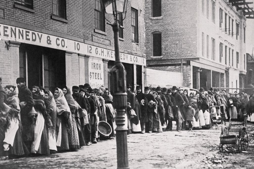 Coal Strike Line
