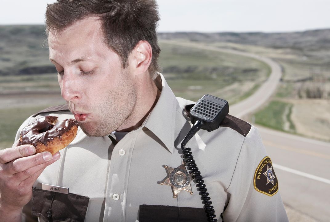 Funny Police Donut Pictures 