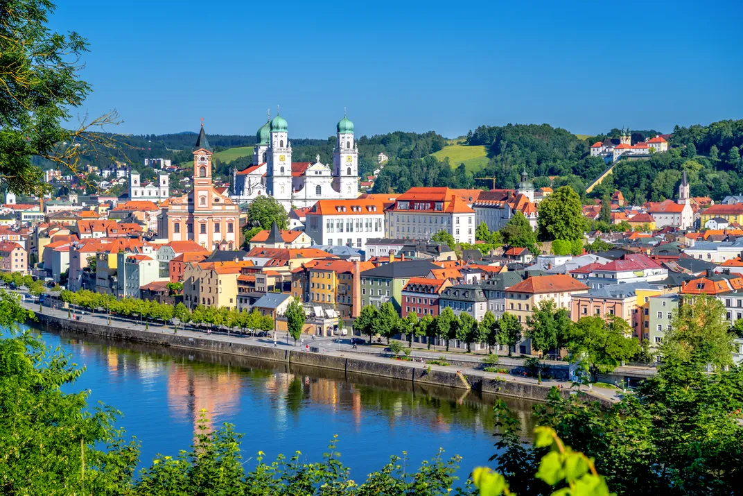 Passau, Germany, from the Danube River
