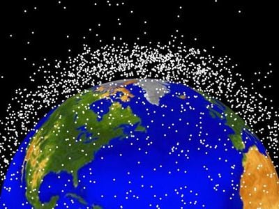 After decades of space exploration, there are now more than 500,000 pieces of artificial debris greater than half an inch in size.