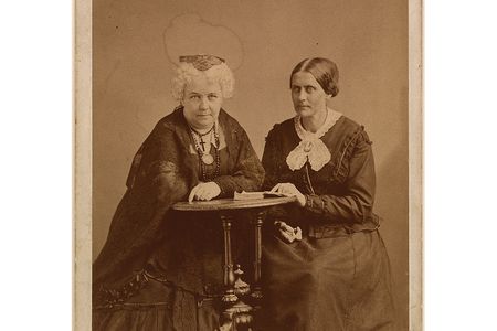 Elizabeth Cady Stanton and Susan B. Anthony
Date: c. 1870
Albumen silver print