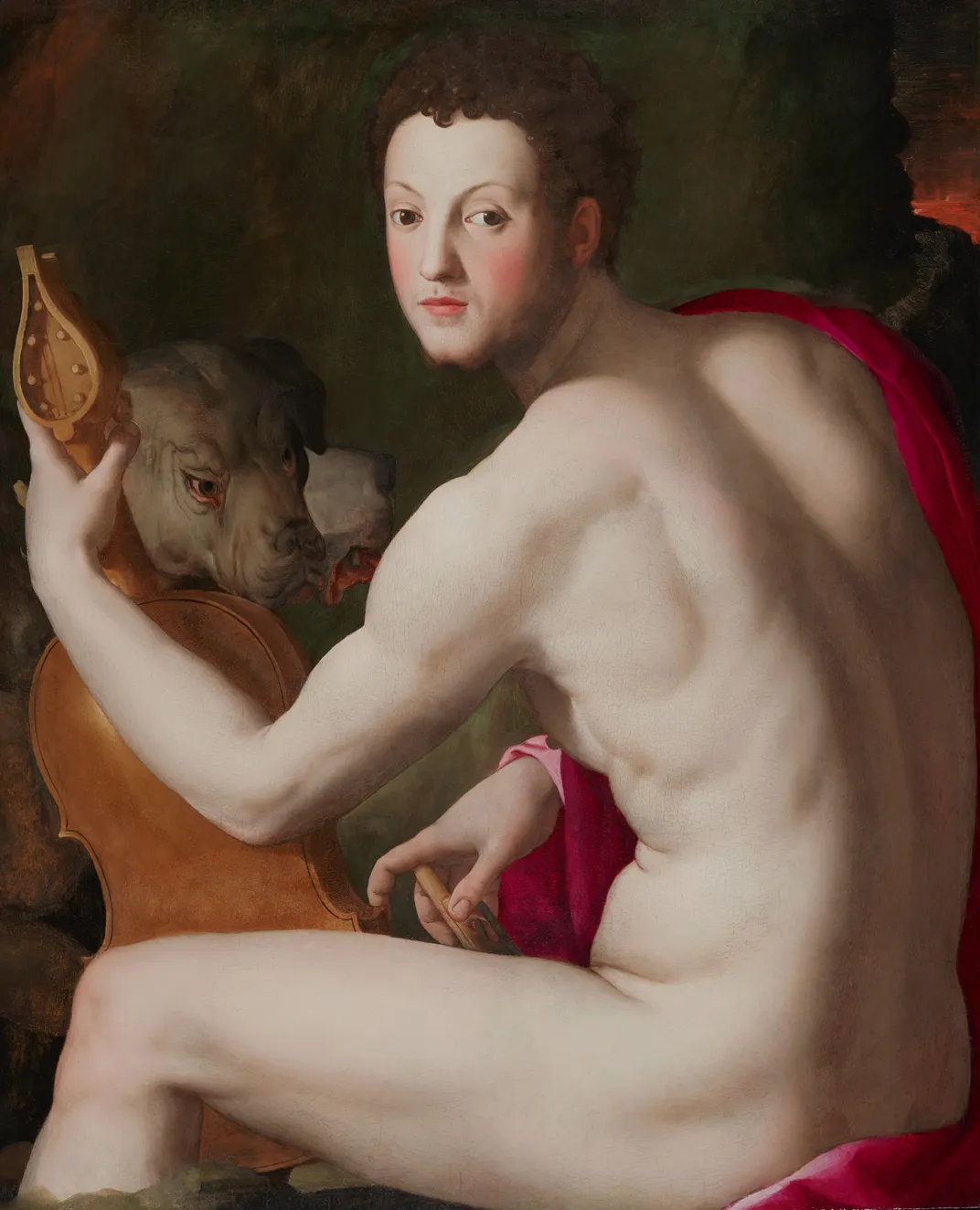 Bronzino, Cosimo I de’ Medici as Orpheus, 1537–39