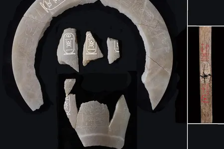 Pottery shards helped researchers identify the tomb as Thutmose II&#39;s.