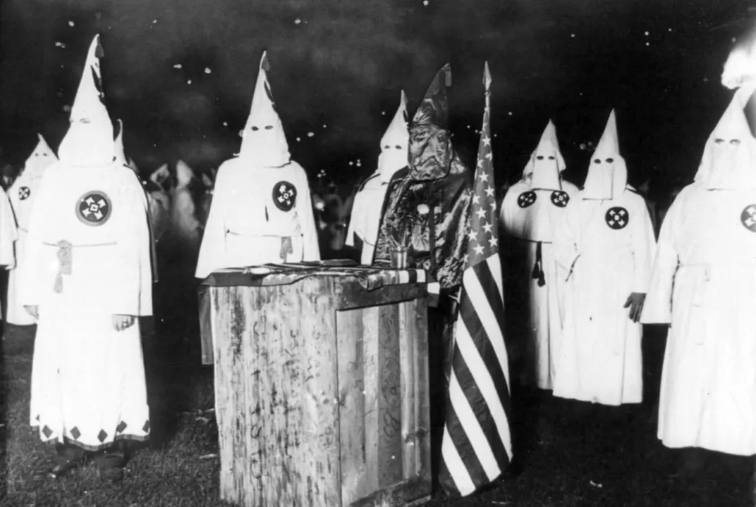 The Ku Klux Klan Didn't Always Wear Hoods