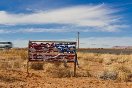 Tinsel Flag. Northwestern Arizona