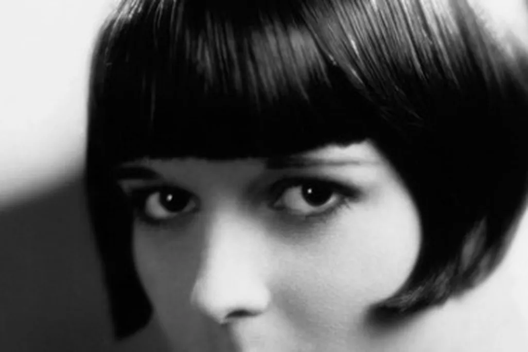 Actress Louise Brooks with bob and bee-stung lips, 1920s