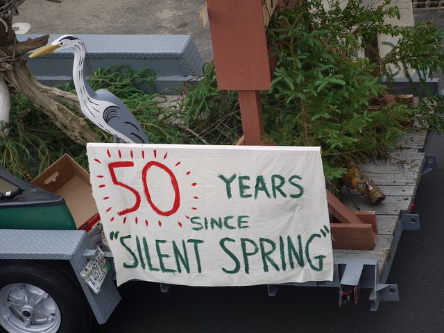 A celebratory Silent Spring float