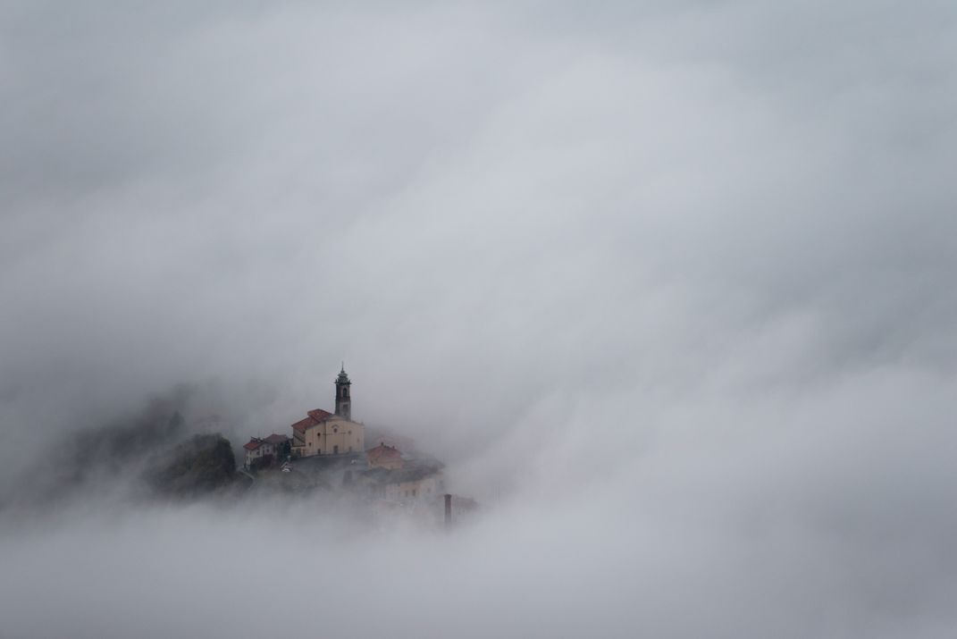 Trivero is a town in Valle di Mosso, a mountainous area of Piedmont. From the surrounding mountains, not too high, you can overlook the clouds that cover lower altitudes.