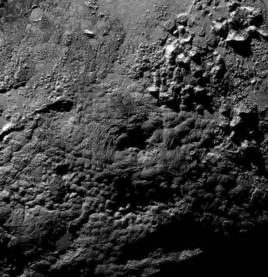 Pluto May Have Ice Volcanoes at the Bottom of Its Heart