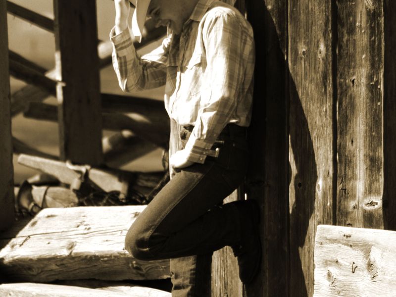 Leaning Cowboy | Smithsonian Photo Contest | Smithsonian Magazine