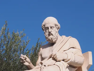 The Greek philosopher Plato was a student of Socrates and a teacher of Aristotle.