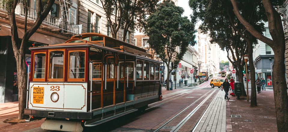 Cable Car in San Francisco 