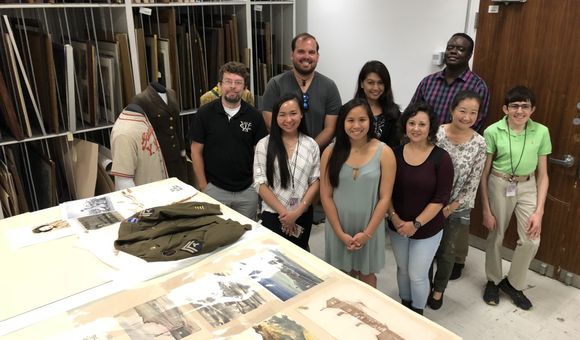 Through co-creation efforts with K-12 educators and Asian American community partners, the National Veterans Network, elementary and middle school educators, Asian Pacific American Center interns and National Museum of American History staff, learn more about the stories behind objects. (Smithsonian Asian Pacific American Center)