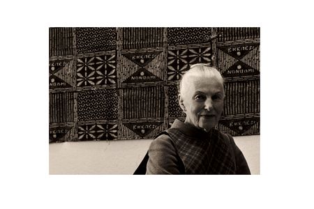 Dorr Bothwell in her studio (detail), 1967 / Bill Foote, photographer. Dorr Bothwell papers, Archives of American Art, Smithsonian Institution.