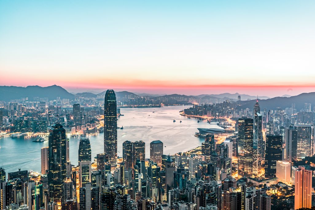 Hong Kong sunrise