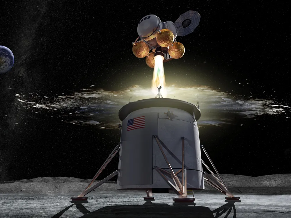 NASA lander depiction