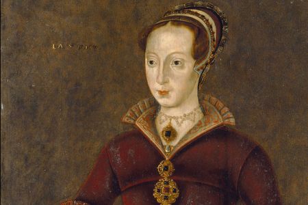 Art historians have questioned whether this portrait is truly a replica of one painted while Jane Grey was still alive, but there's no way to know for sure.