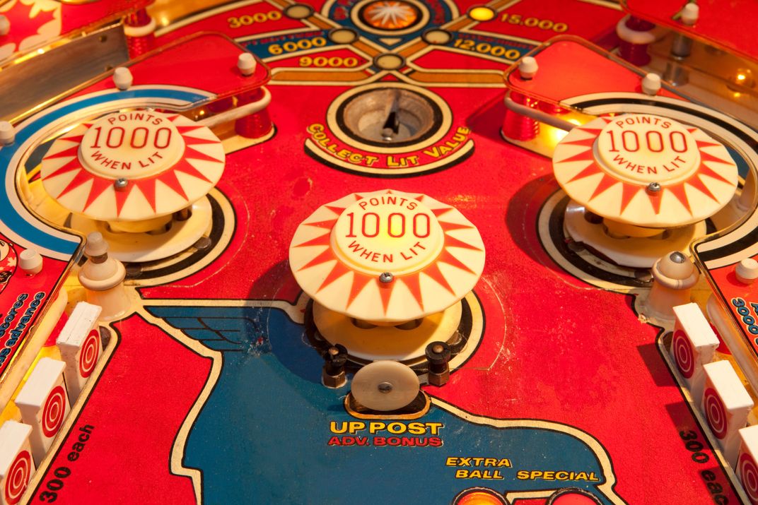 Pinball game detail