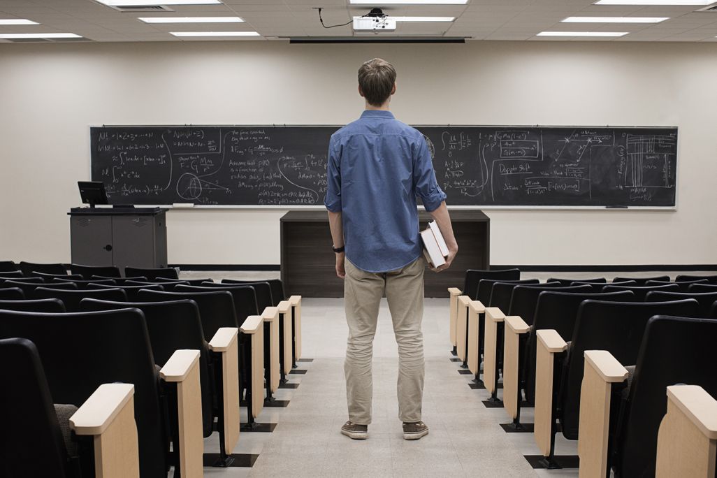 white male physicist