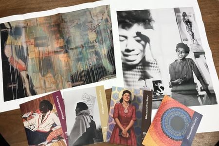 Brochures featuring artists from SAAM and NPG highlighting women in our collections. 