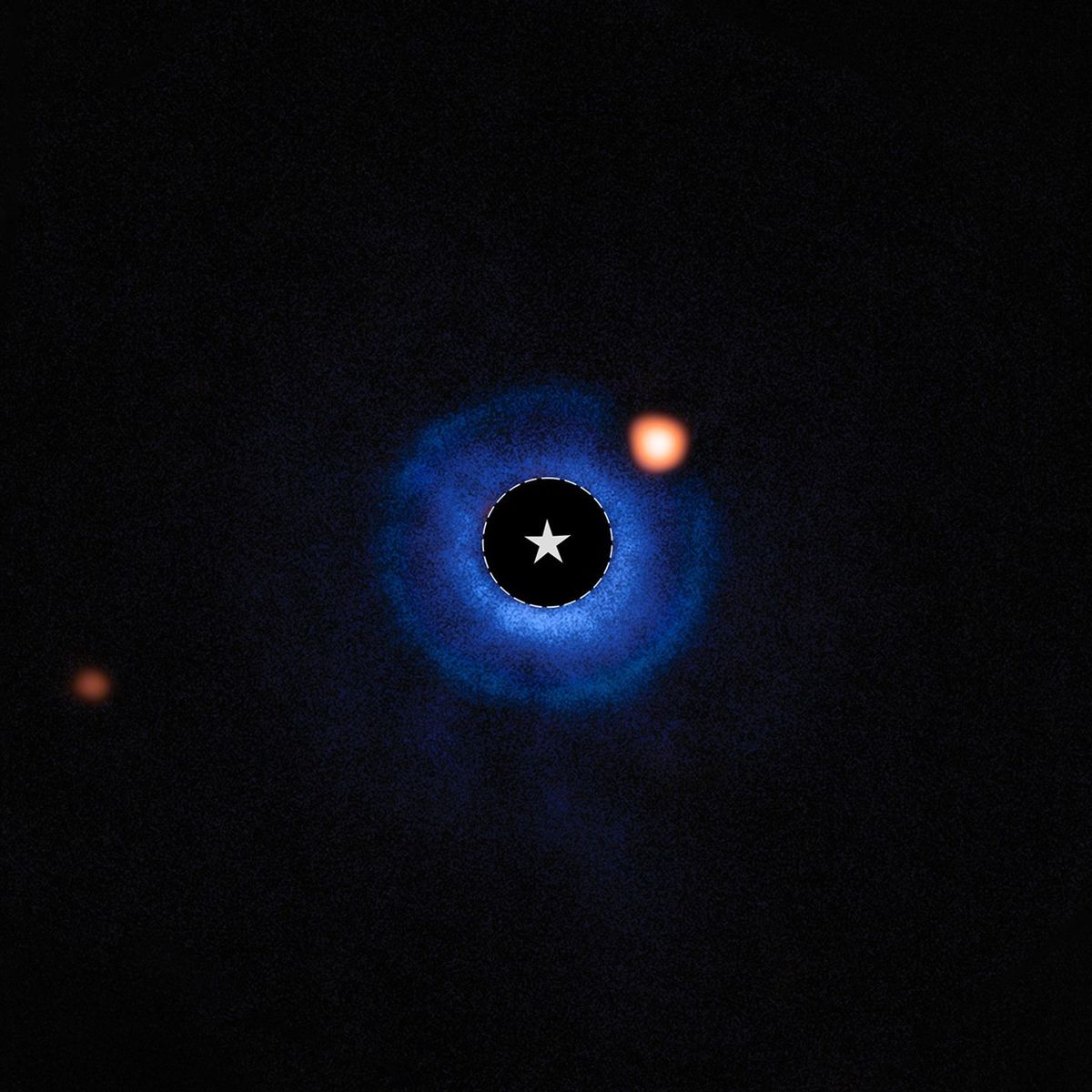 JWST reveals its first direct image discovery of an exoplanet