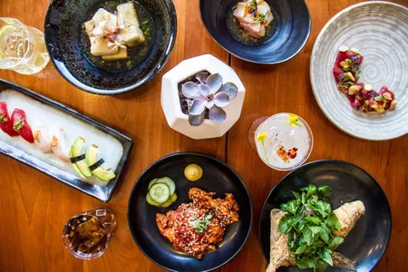 A succulent spread from Petworth-based Japanese restaurant Himitsu, one of the many D.C. vendors that will be represented at IlluminAsia.