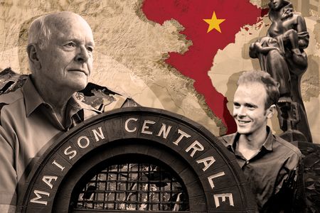 Retired Col. Robert Certain returned to the site of the Hanoi Hilton 50 years after he was freed from the infamous prisoner of war camp.