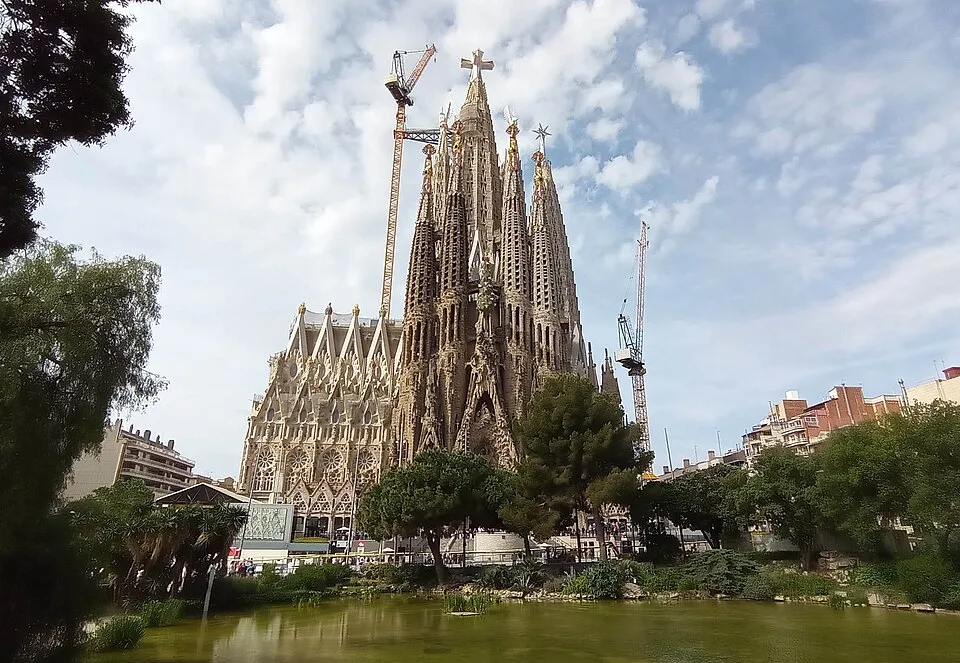 Sagrada Família, in Barcelona, Catalonia, Spain