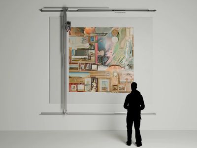 Untitled Robot Painting,&nbsp;Alexander Reben, 2025