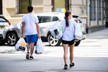 In the early months of the pandemic, plastic bags quickly returned to grocery stores in states that previously banned their use while use of reusable bags was prohibited to supposedly reduce the spread of COVID-19.