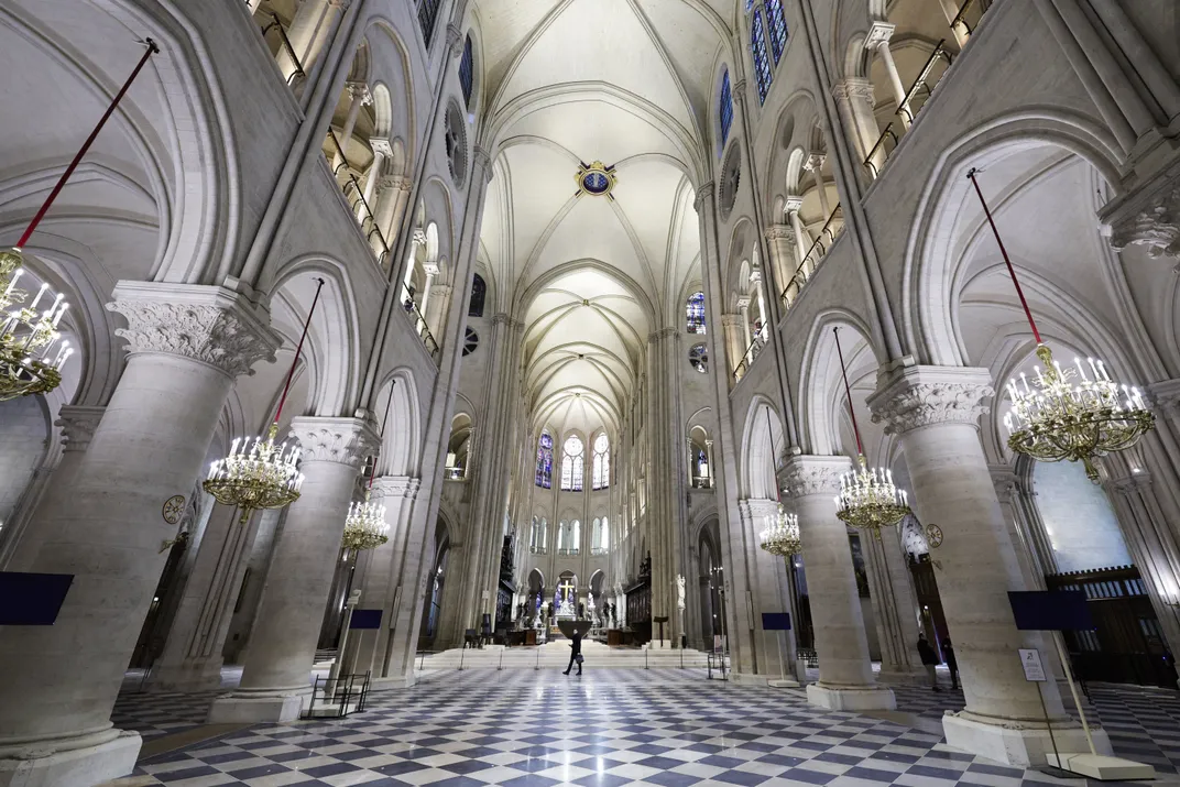 Nave of Notre-Dame Cathedral