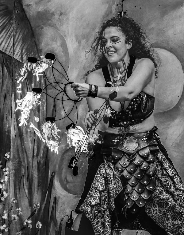 Fire Dancer at a Medieval Fair thumbnail