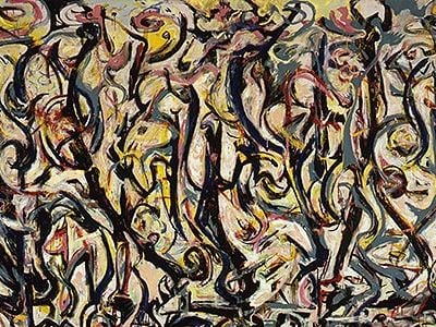 Jackson Pollock 1943 Mural