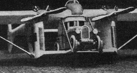 Flying ambulance of the future (1927)
