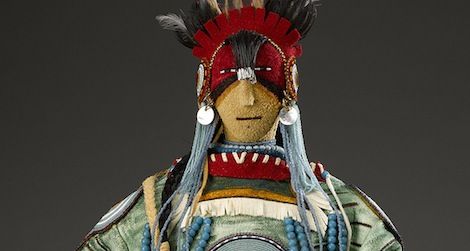 A Native doll by Juanita and Jess Rae Growing Thunder