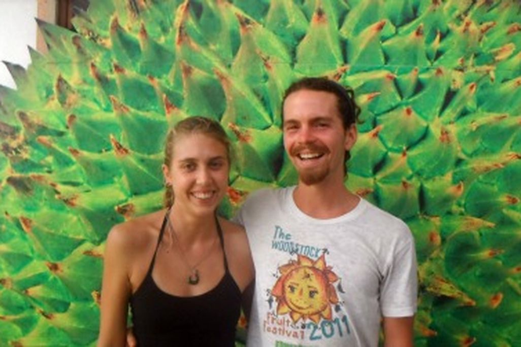 Oregon travelers Lindsay Gasik and Rob Culclasure