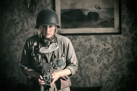 Kate Winslet as Lee Miller in&nbsp;Lee, a new film directed by Ellen Kuras