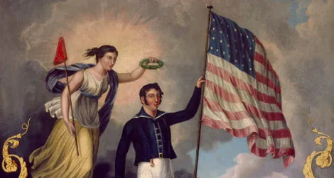 We Owe Allegiance to No Crown, by John Archibald Woodside. c. 1814