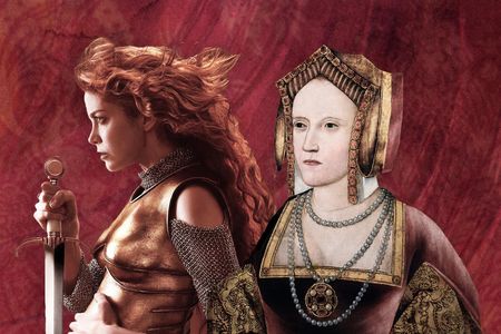 The second season of "The Spanish Princess" presents a highly dramatized version of the Battle of Flodden. In actuality, the queen (seen here in a c. 1520 portrait) never rode directly into battle.
