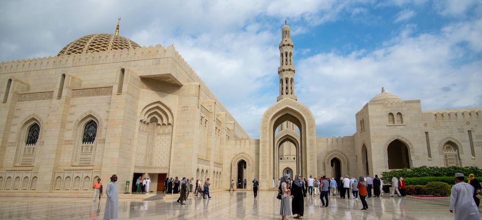  Sultan Qaboos Mosque in Muscat 