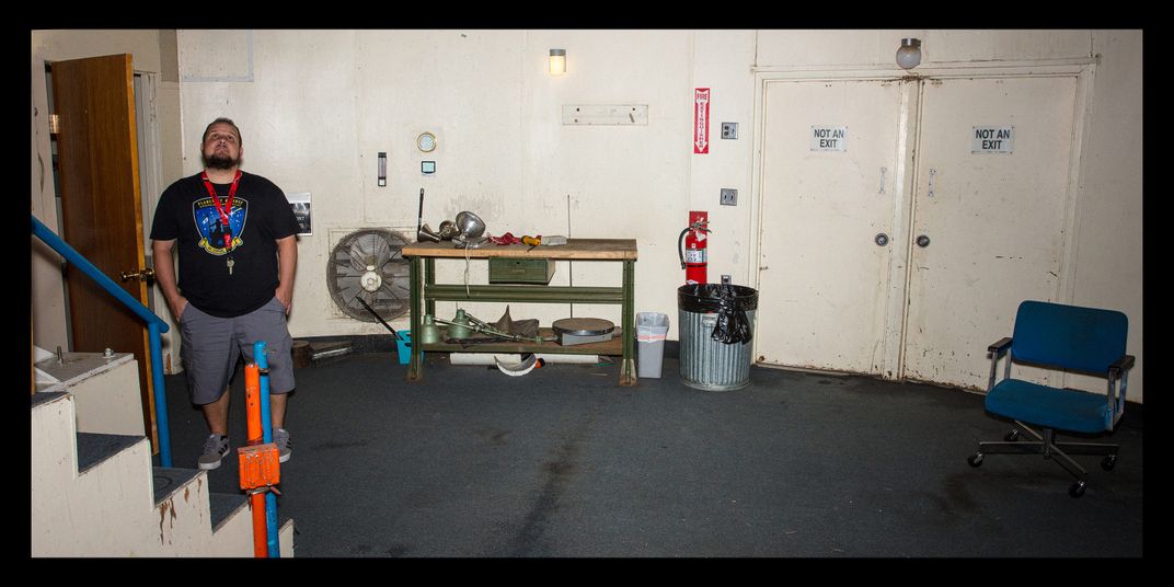 Rankin in the observatory