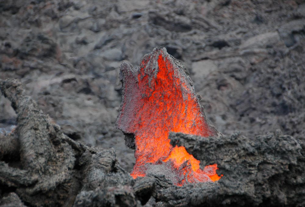 molten rock