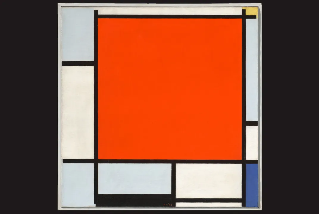 Colorful Grid Painting by Piet Mondrian Fetches $47.6 Million at