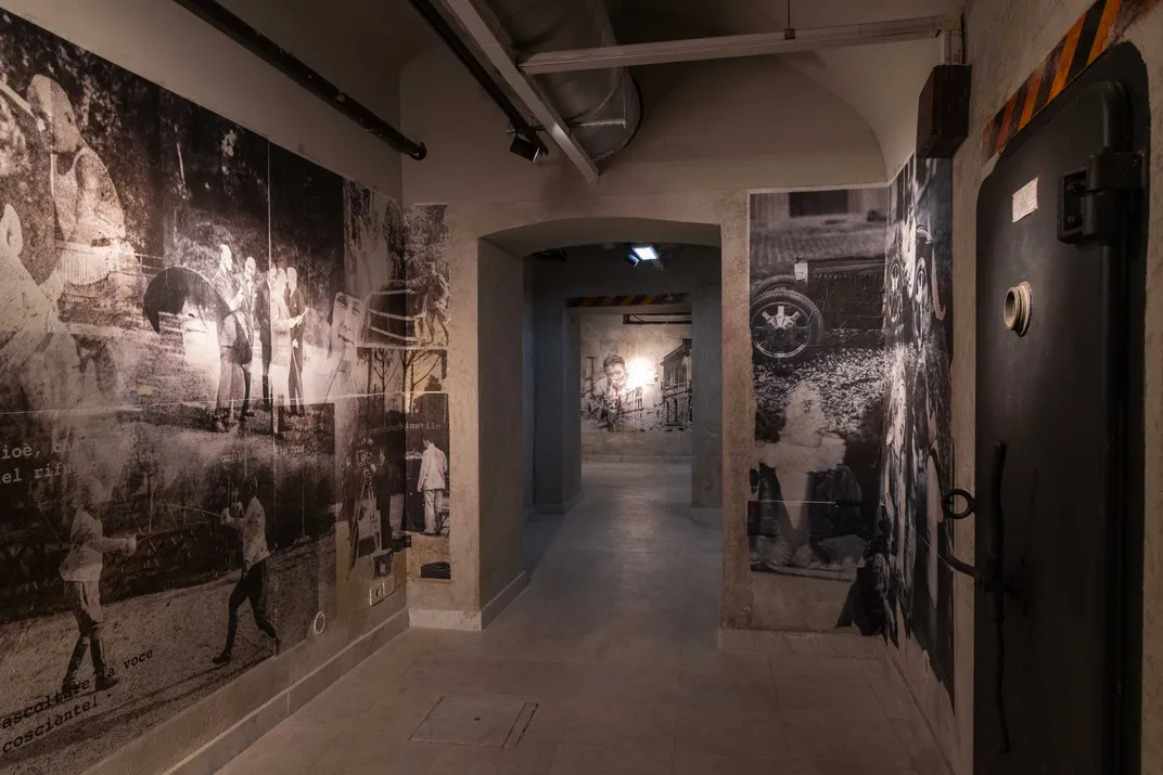 Exhibition of underground bunker