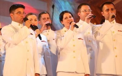 Hear the voices of the Navy this Friday at the Air and Space Museum, where the Navy Band Sea Chanters and The Anchor Sisters will perform.