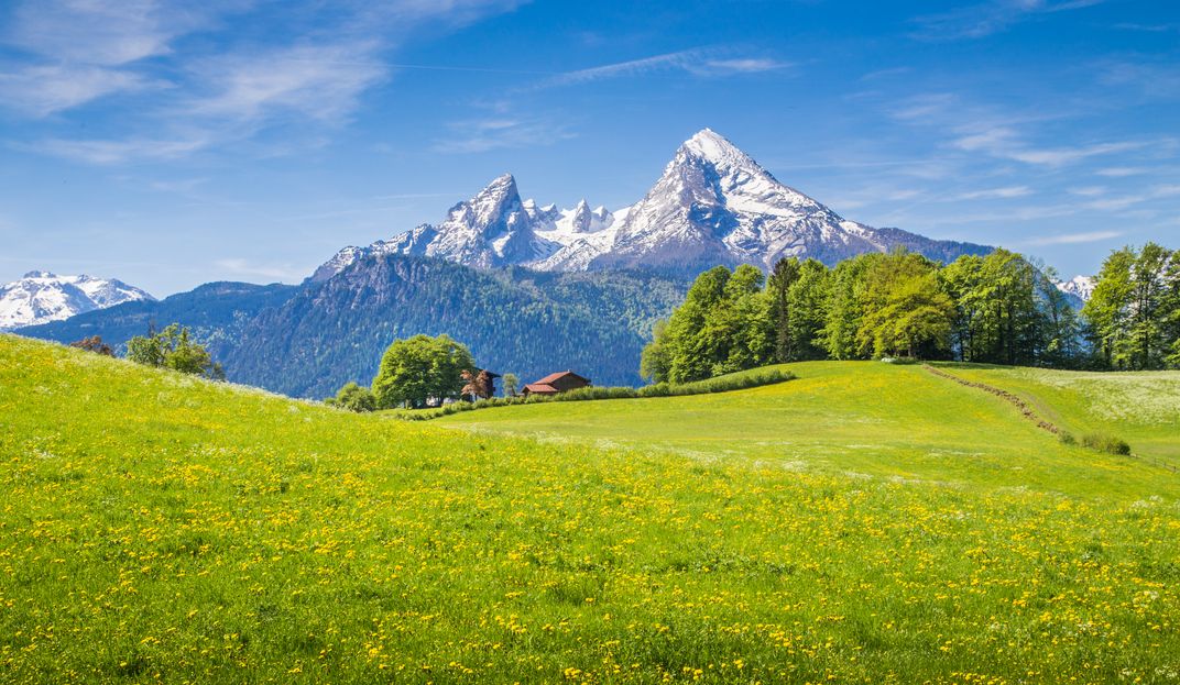Landscape in the Alps