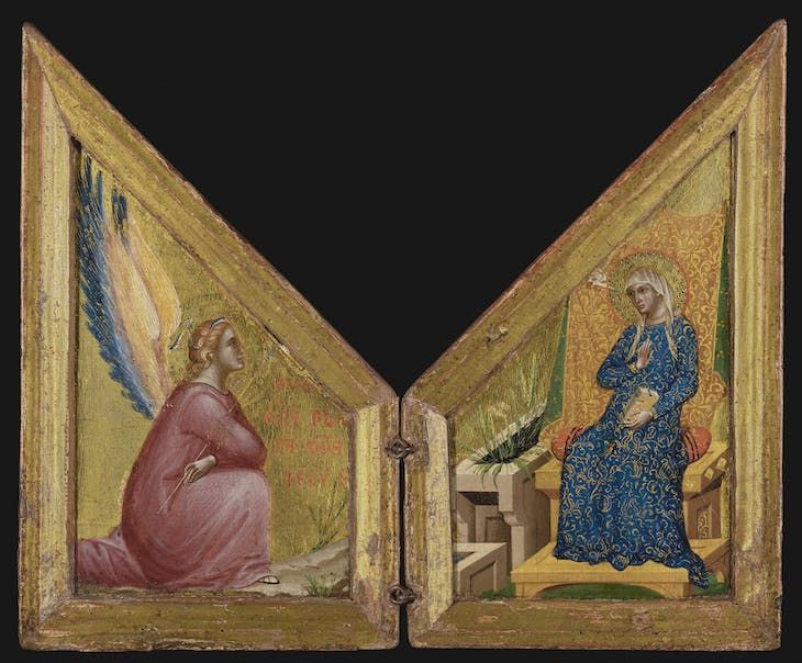Paolo Veneziano, <em>The Annunciation</em>, about 1340–1345
