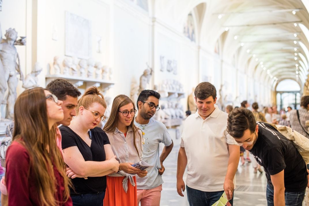 Paideia students at the Vatican